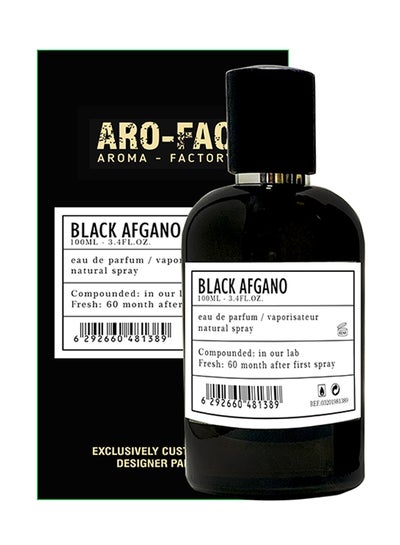 Buy Aro-Fac Black Afgano Eau de Parfum 100ml in UAE