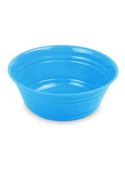 Buy Large Plastic Round Bowl Blue in Egypt