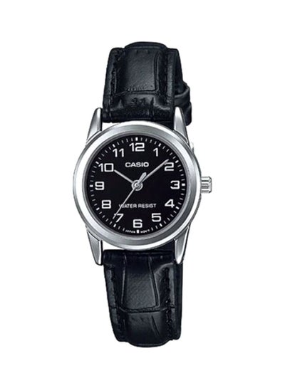 Buy Women's Dress Analog Wrist Watch LTP V001L - 1B - 25 mm - Black in Saudi Arabia