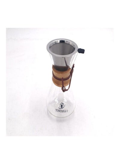 Buy Filter Drip Coffee Maker Silver 700ml in Saudi Arabia
