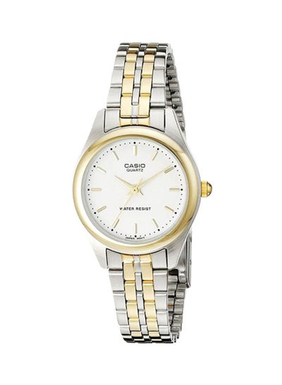 Buy Women's Enticer Analog Watch LTP-1129G-7A - 26 mm - Silver/Gold in UAE