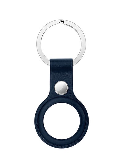 Buy Leather Loop For AirTag Navy Blue in Egypt