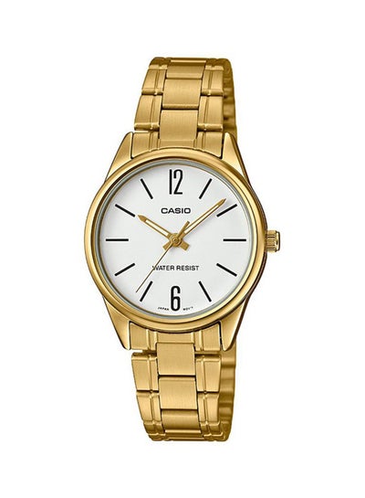 Buy Women's Dress Water Resistant Analog Watch LTP-V005G-7BUDF - 34 mm - Gold in UAE