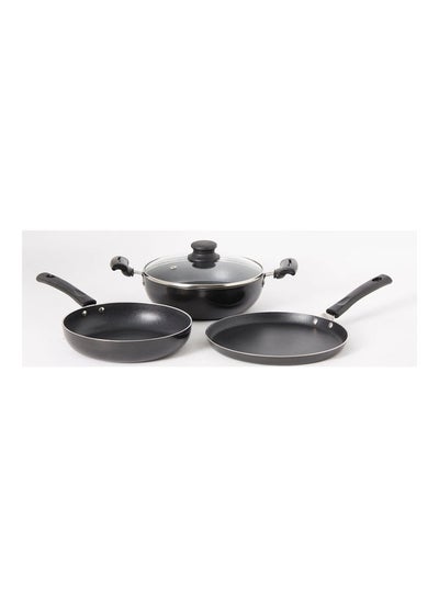 Carote Non Stick Set Combo, Nonstick Cookware Set, Induction&Gas Pan Set,  Kitchen Set for Home, Cooking Set of 2 (20cm Granite Fry Pan+24cm Dosa Tawa)