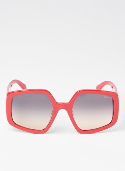 Buy Women's Geometric Sunglasses EP015666B55 in UAE