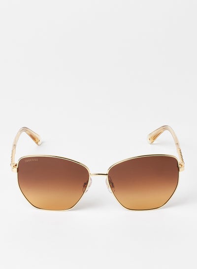 Buy Women's Geometric Sunglasses SK031130F58 in UAE
