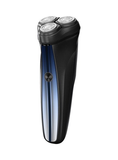 Buy Rechargeable Electric Shaver Black/Blue/Silver in UAE