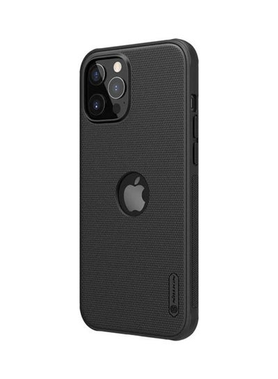 Buy Super Frosted Shield Pro Magnetic Matte Protective Case For Apple iPhone 12 / 12 Pro (with Logo cutout) Black in Saudi Arabia
