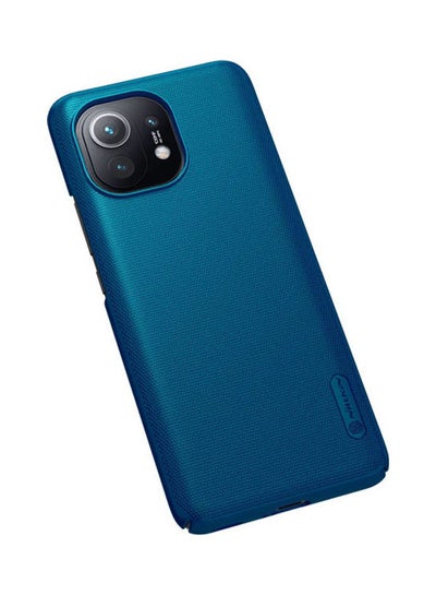 Buy Super Frosted Shield Matte Case For Xiaomi 11 peacock blue in Saudi Arabia