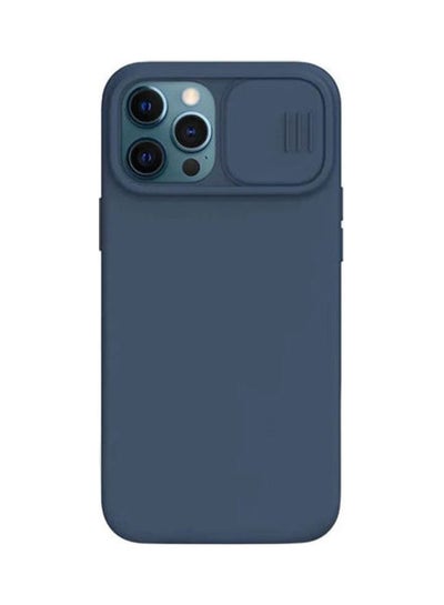 Buy CamShield Silky Silicone Case For Apple iPhone 12 Pro Max blue in Saudi Arabia