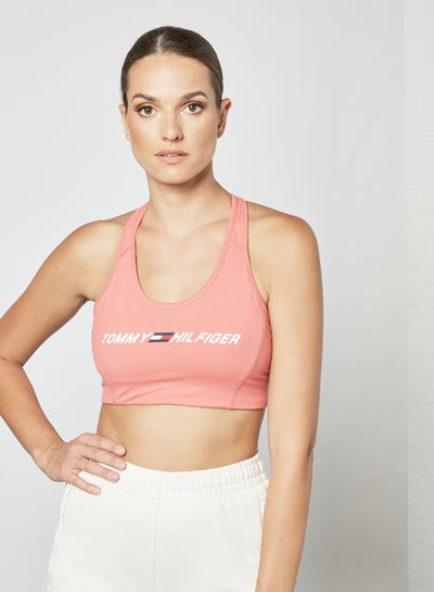 Buy Lightweight Sports Bra Pink in UAE