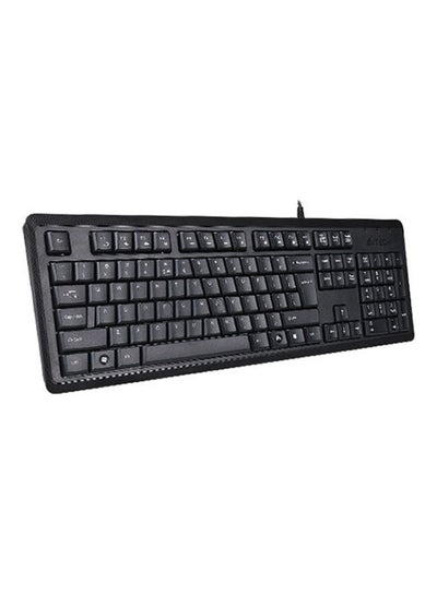 Normal English Keyboard Keyboard Wired Normal English & Arabic Black price in Egypt | Noon ...