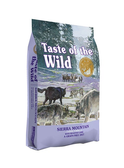 Buy Sierra Mountain Canine Recipe With Roasted Lamb And Grain Free Recipe Multicolour 2.27kg in UAE