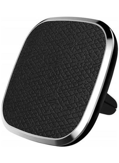 اشتري 2-in-1 Classic Set Of Car Magnetic Wireless Charger & Magnetic Leather Case For iPhone XS / iPhone X أسود في مصر