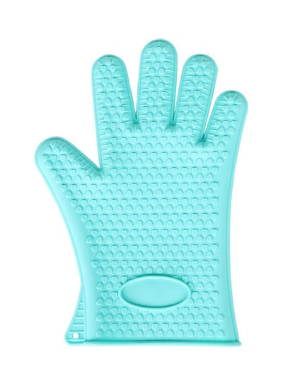 Buy Rubber Oven Hand Mitt Blue in Egypt