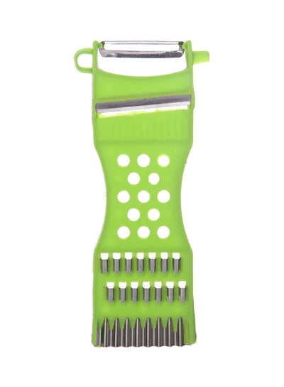 Buy Pickle Slicer 3 In 1 With Stainless Steel Blades Green in Egypt