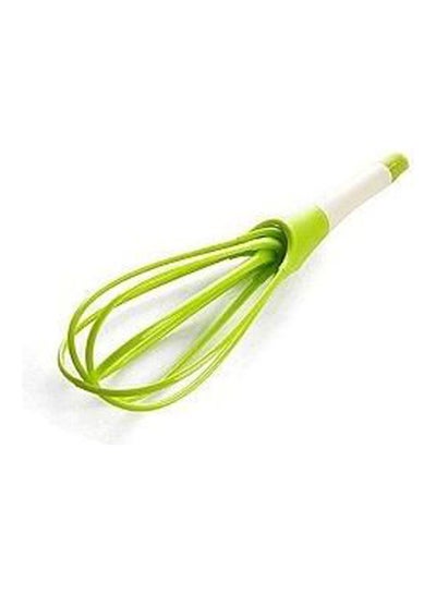 اشتري 2 In 1 Silicone Egg Beater Whisk Green في مصر