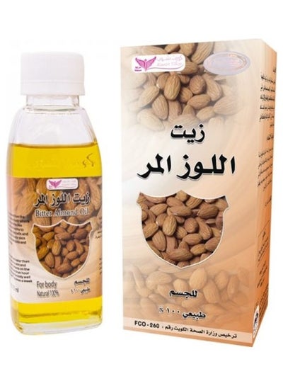 Buy Bitter Almond Oil For Body Yellow 125ml in UAE