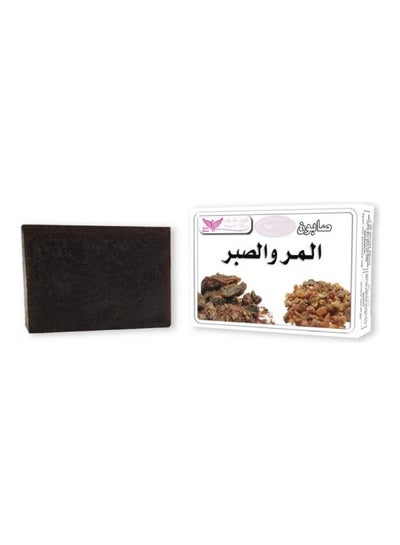 Buy Myrrh And Sabra Soap Black 100grams in Saudi Arabia