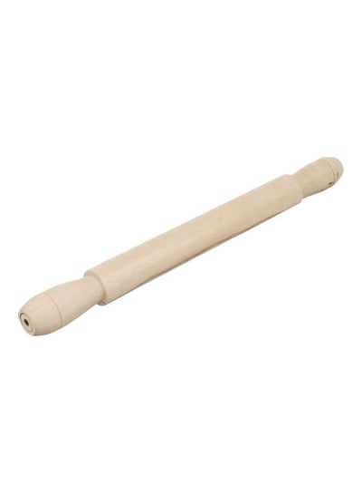 Buy Wooden Rolling Pin 35 Beige in Egypt