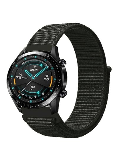 Buy Nylon Sport Loop Band for Huawei GT2 Watch Cargo Khaki in UAE