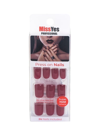Buy Press On Nails Purple in Saudi Arabia