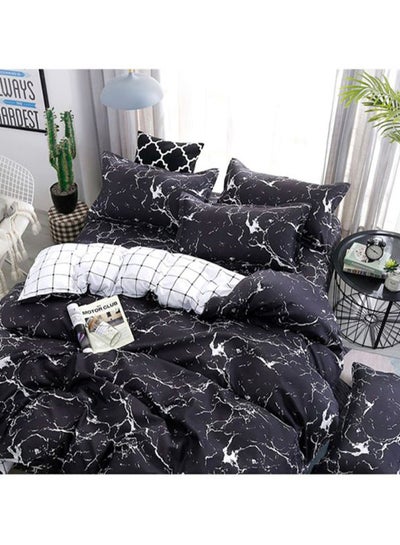 اشتري 3-Piece Bedding Set Black Single في الامارات