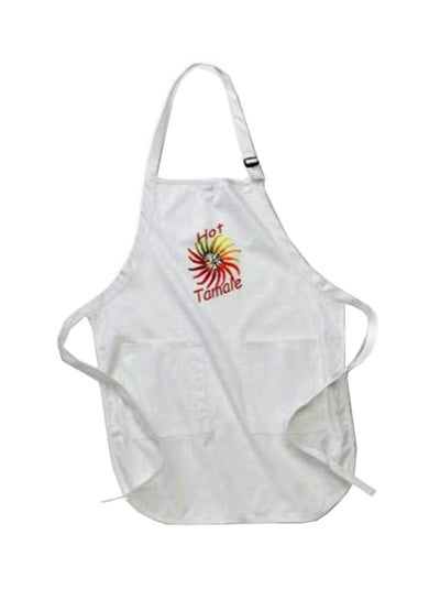 Buy Hot Tamale Printed Apron With Pouch Pockets White 22 x 30inch multicolor in Egypt