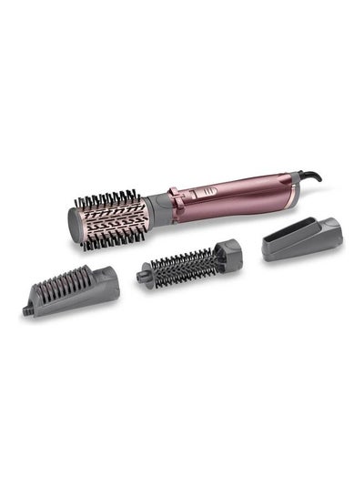 Buy 4 In 1 Rotating Air Styler Brush Potent 1000W Styler For Ultra-Fast Drying Salon Finish With Interchangeable Attachments For Hair Volumizing, Smoothing And Straightening - AS960SDE, Purple Purple 0.85kg in Saudi Arabia