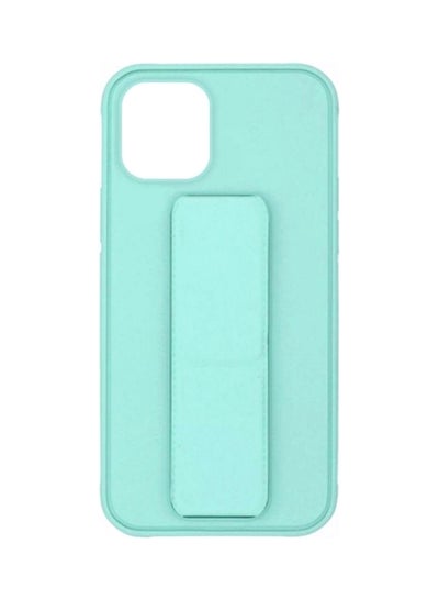 Buy Protective Case Cover with Finger Grip Stand for Apple iPhone 11 Green in UAE