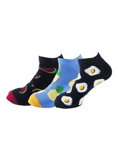 Buy Ankle Fruit Socks Multicolour in Egypt