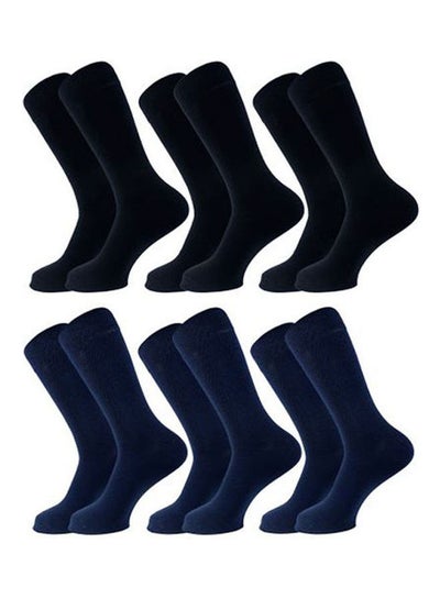 Buy Classic Plain Socks Multicolour in Egypt