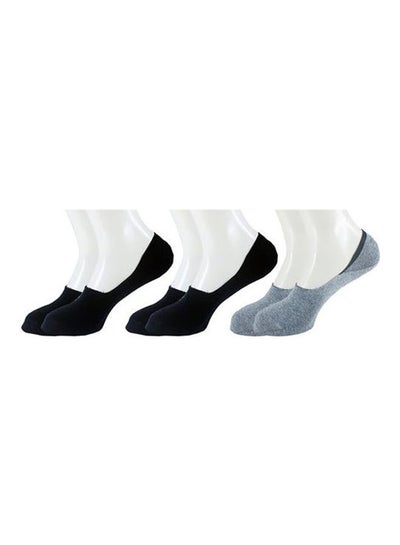 Buy Invisible Silicon Plain Socks Multicolour in Egypt