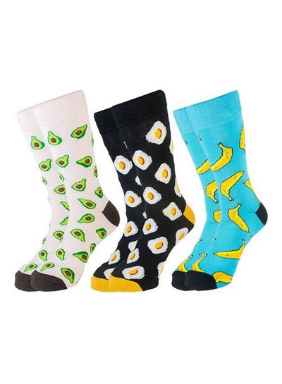 Buy Classic Fruit Socks Multicolour in Egypt