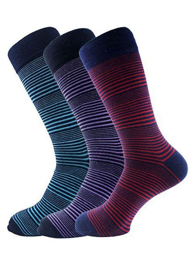 Buy Classic Stripped Socks Multicolour in Egypt