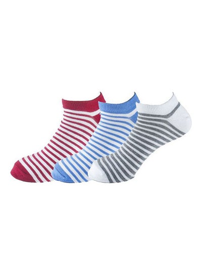 Buy Ankle Stripped Socks Multicolour in Egypt