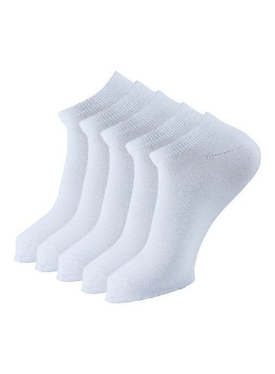Buy Ankle Plain Socks White in Egypt