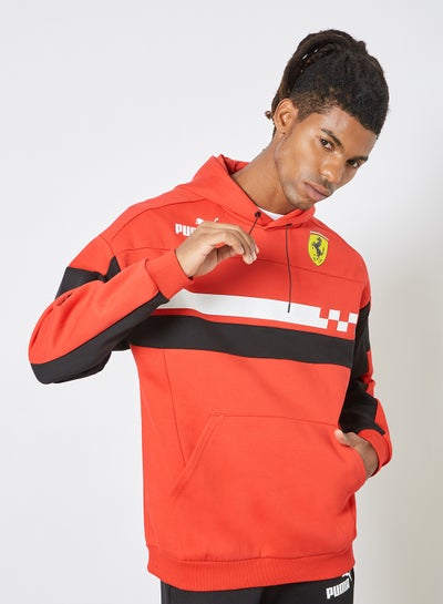 ferrari hoodie red