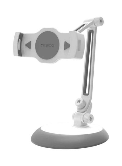 Buy C33 Universal Lazy Tablet Phone Holder White in UAE