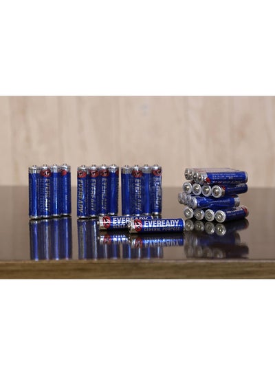 Buy 30-Piece Promo Pack AAA Battery Multicolour in UAE