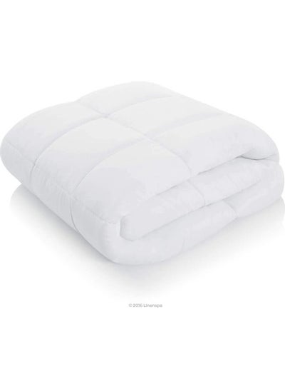 Buy Super Soft Filling Duvet Cover Cotton White 240 x 260cm in Saudi Arabia