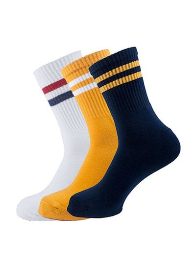 Buy Half Towel Sport Socks Multicolour in Egypt