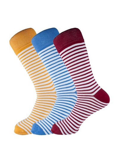 Buy Classic Stripped Socks Multicolour in Egypt