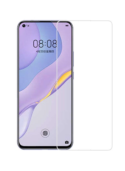 Buy Tempered Glass Screen Protector For Huawei Nova 5T Clear in UAE