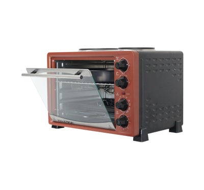 Gelijkwaardig spoelen Huidige Electric Oven With Grill ,Lamp,Timer and Fan 3300 Watt 40 l TCO40RHBO Brown  price in Egypt | Noon Egypt | kanbkam