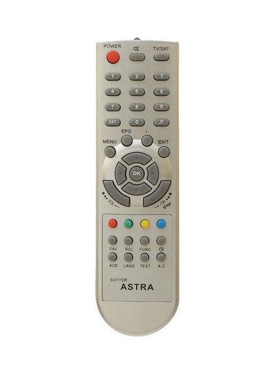 اشتري Remote Control A29026 For Astra Receiver 7000/8000/8400/8500/9000/9500 Silver في مصر