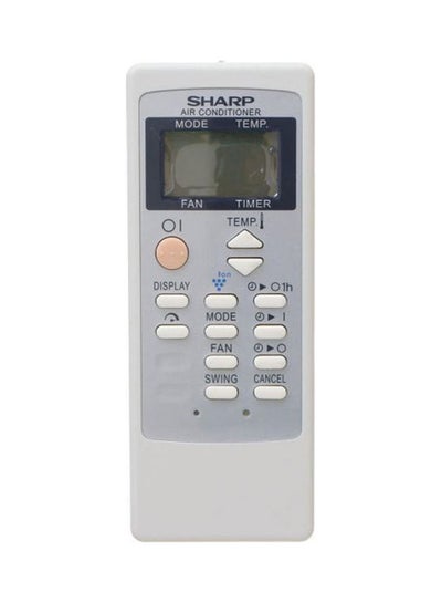 Buy Sharp Air Conditioning Remote Control With A Bright Screen White in Egypt