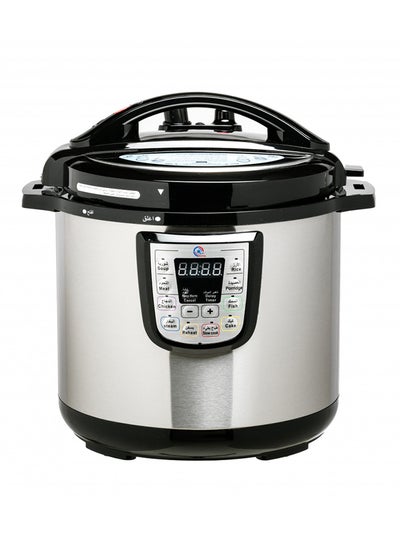 Electric Pressure Cooker 12L 12 l 1202 Silver/Black price in Saudi ...