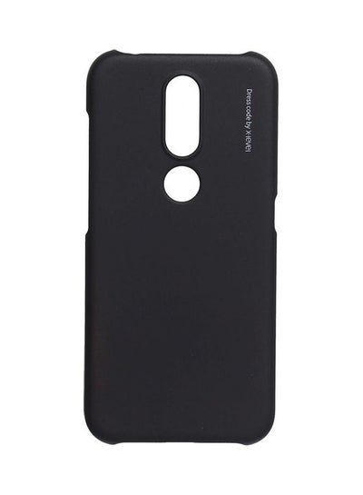 Buy 360 Protection Plastic Back Cover For Nokia 4.2 Black in Egypt