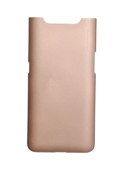 Buy 360 Protection Plastic Back Cover For Samsung Galaxy A80 Gold in Egypt